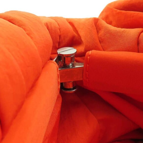 Auth BOTTEGAVENETA Body Bag Waist Bag Orange Nylon - e59855a - Picture 10 of 15